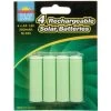 B&M Rechargeable Solar Batteries 4pk
