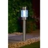B&M Sicily XL Solar Post Lights 3pk