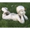 B&M Lying Down Boy Garden Statue