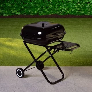Folding Barbecue With Shelf - Image 3