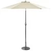 Crank Handle Parasol 2.7m - Cream