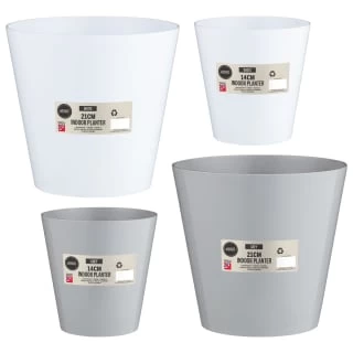 Indoor Planter 14cm - White - Image 3