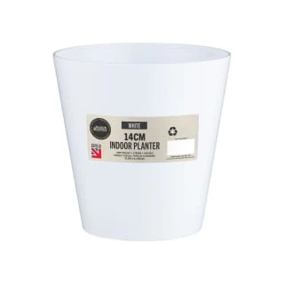 Indoor Planter 14cm - White