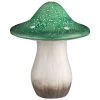 B&M Ceramic Mushroom Ornament - Green