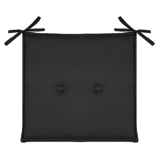 Luxury Seat Pads - Black 2pk