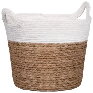B&M Natural Planter Basket With Handles - Image 2