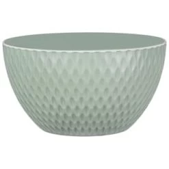 B&M Urban Textured Large Picnic Bowl - Green