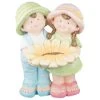 B&M Boy & Girl Garden Ornament
