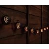 Morocco Solar Powered String Lights 8pk - Flame Effect