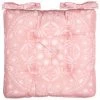B&M Luxury Seat Pad - Pink Tropical Print