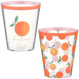 B&M Fruit Print Tumbler - Feeling Fruity