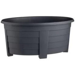 Oval Planter - Black